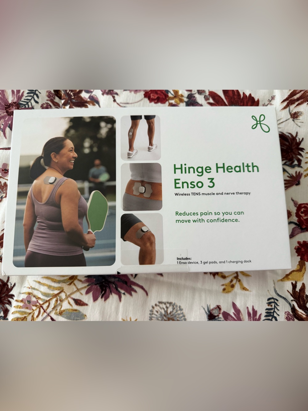 Sealed in box Hinge Health Enso 3 Wireless TENS Muscle & Nerve Therapy
